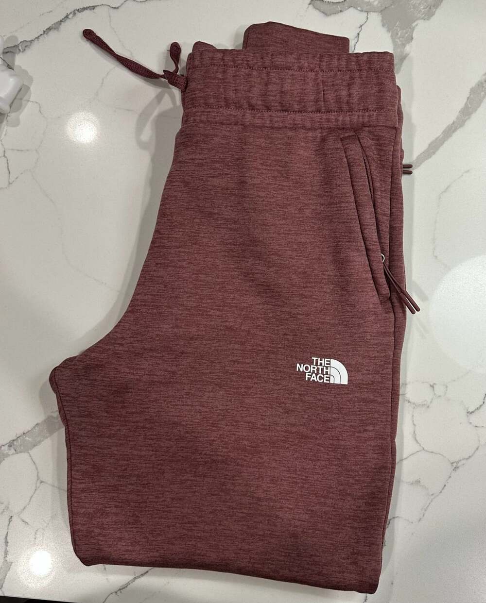 The North Face Fleece Joggers Wild Ginger Heather Maroon